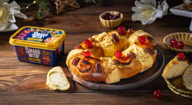 Zdjęcie: Rosca de reyes - meksykański chleb na Trzech Króli Zdjęcie - Rosca de reyes - meksykański chleb na Trzech Króli - Przepisy kulinarne ze zdjęciami