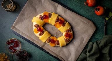 Zdjęcie: Rosca de reyes - meksykański chleb na Trzech Króli Zdjęcie - Rosca de reyes - meksykański chleb na Trzech Króli - Przepisy kulinarne ze zdjęciami