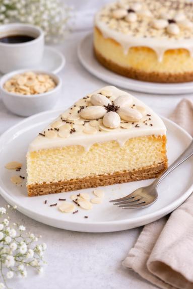 Zdjęcie - Sernik  "Amatetto" - Przepisy kulinarne ze zdjęciami