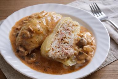 Zdjęcie - Gołąki z białej kapusty - Przepisy kulinarne ze zdjęciami