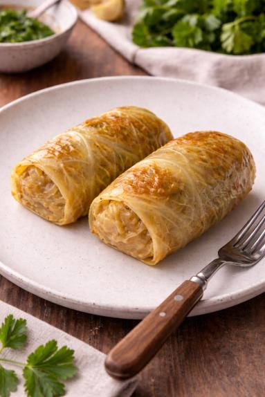 Zdjęcie - Gołąki z białej kapusty - Przepisy kulinarne ze zdjęciami