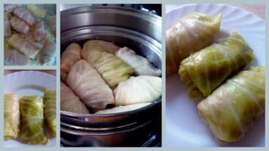 Zdjęcie - Gołąki z białej kapusty - Przepisy kulinarne ze zdjęciami