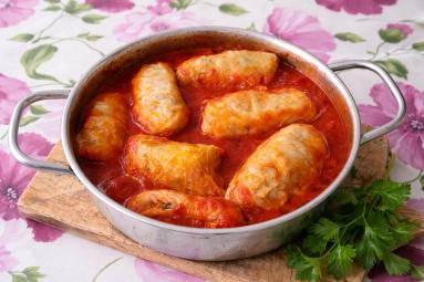 Zdjęcie - Gołąki z białej kapusty - Przepisy kulinarne ze zdjęciami