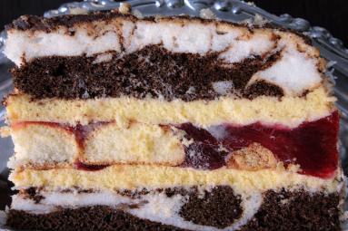 Zdjęcie - Tort „Oczy Carycy” - Przepisy kulinarne ze zdjęciami
