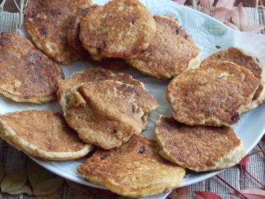 Zdjęcie - Racuchy kokosowo-orkiszowe - Przepisy kulinarne ze zdjęciami