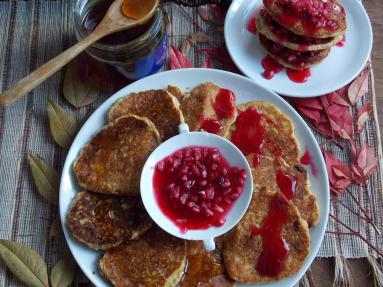 Zdjęcie - Racuchy kokosowo-orkiszowe - Przepisy kulinarne ze zdjęciami