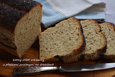 Zdjęcie - Łatwy chleb orkiszowy na drożdżach - Napiecyku - Przepisy kulinarne ze zdjęciami