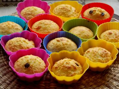 Zdjęcie - Muffinki czekoladowe i kokosowe - Przepisy kulinarne ze zdjęciami