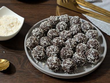 Zdjęcie - Bajaderki z kokosem - Przepisy kulinarne ze zdjęciami