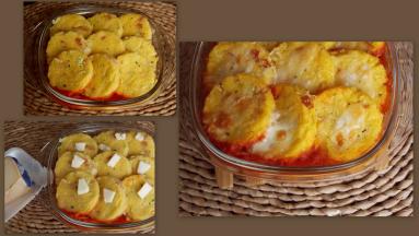 Zdjęcie - Gnocchi z kukurydzy /di Polenta /con Verza e Speck - Przepisy kulinarne ze zdjęciami