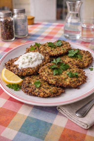 Zdjęcie - Placki cukiniowe z marchewką - Przepisy kulinarne ze zdjęciami