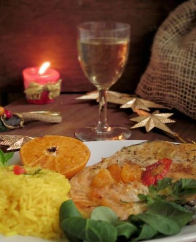 Zdjęcie - Łosoś w cytrusach - Przepisy kulinarne ze zdjęciami