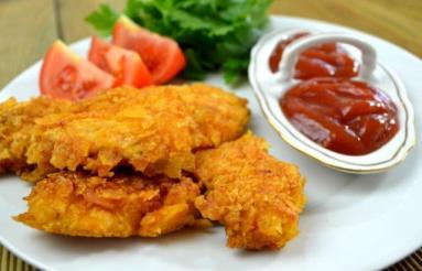 Zdjęcie - Kąski z kurczaka w chipsach + film &ndash; Smakowite Dania - Przepisy kulinarne ze zdjęciami