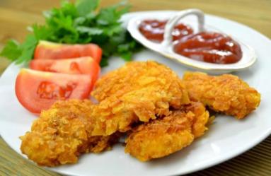 Zdjęcie - Kąski z kurczaka w chipsach + film &ndash; Smakowite Dania - Przepisy kulinarne ze zdjęciami