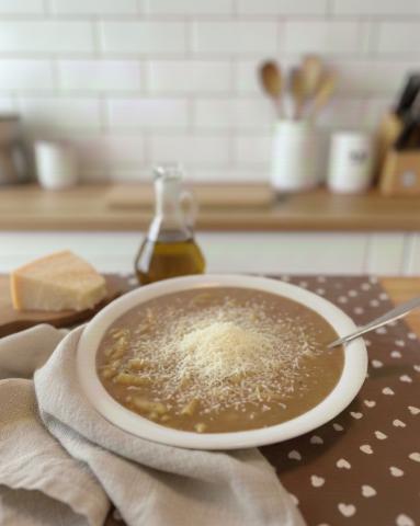 Zdjęcie - Makaron z fasolą /Pasta e fagioli - Przepisy kulinarne ze zdjęciami