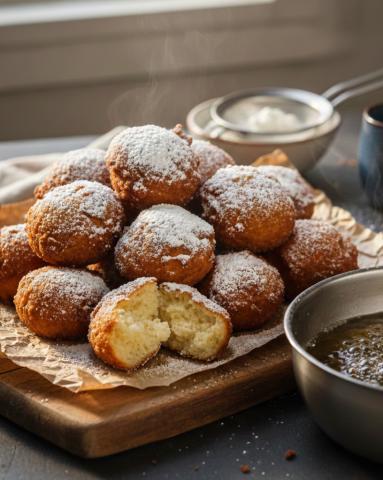 Zdjęcie - Castagnole – włoskie słodkości karnawałowe - Przepisy kulinarne ze zdjęciami