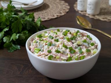 Zdjęcie - Sałatka szwajcarska - Przepisy kulinarne ze zdjęciami