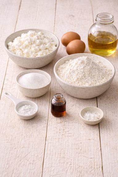 Zdjęcie - Mini pączki z ricotty - Przepisy kulinarne ze zdjęciami