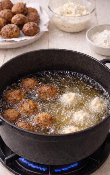 Zdjęcie - Mini pączki z ricotty - Przepisy kulinarne ze zdjęciami