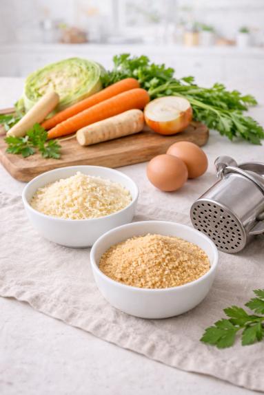 Zdjęcie - Passatelli in brodo /serowe kluseczki  w rosole - Przepisy kulinarne ze zdjęciami