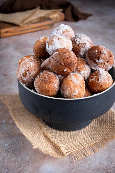 Zdjęcie - Mini pączki z mascarpone (ekspresowe!) - Przepisy kulinarne ze zdjęciami