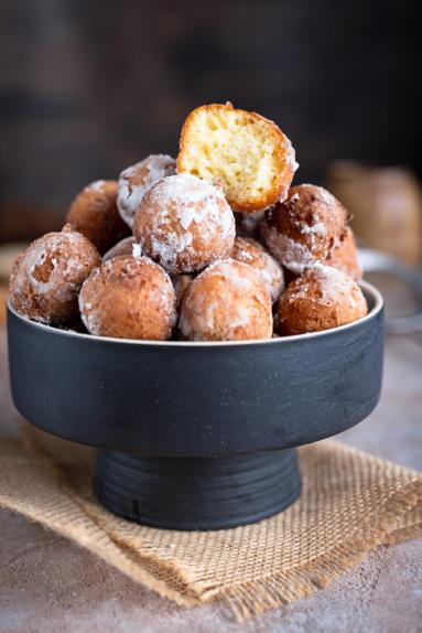 Zdjęcie - Mini pączki z mascarpone (ekspresowe!) - Przepisy kulinarne ze zdjęciami