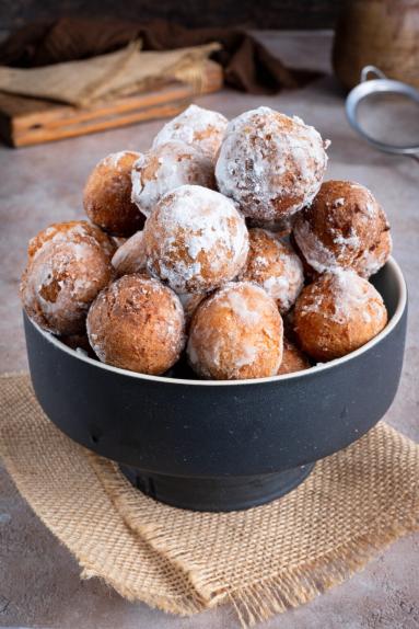 Zdjęcie - Mini pączki z mascarpone (ekspresowe!) - Przepisy kulinarne ze zdjęciami