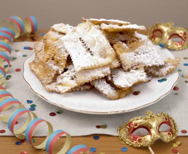 Zdjęcie - Faworki włoskie /Chiacchiere - Przepisy kulinarne ze zdjęciami