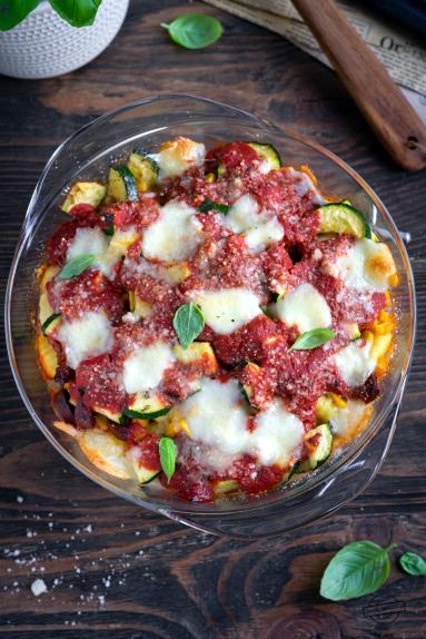 Zdjęcie - Gnocchi zapiekane z chorizo w pomidorowym sosie - Przepisy kulinarne ze zdjęciami