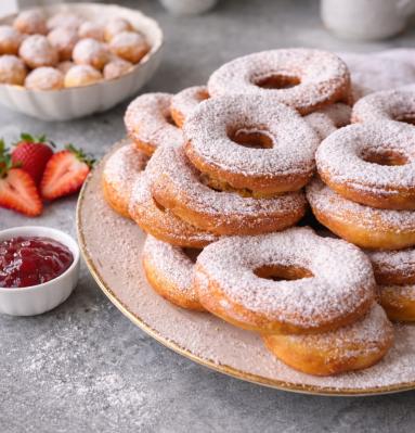 Zdjęcie - Oponki serowe  i złote zasady - Przepisy kulinarne ze zdjęciami