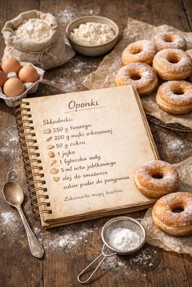 Zdjęcie - Oponki serowe  i złote zasady - Przepisy kulinarne ze zdjęciami