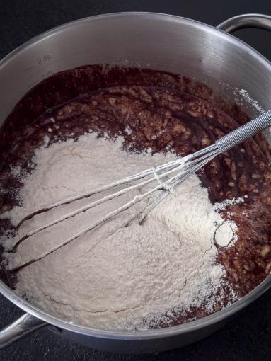 Zdjęcie - Brownie a&rsquo;la Tiramisu - Przepisy kulinarne ze zdjęciami