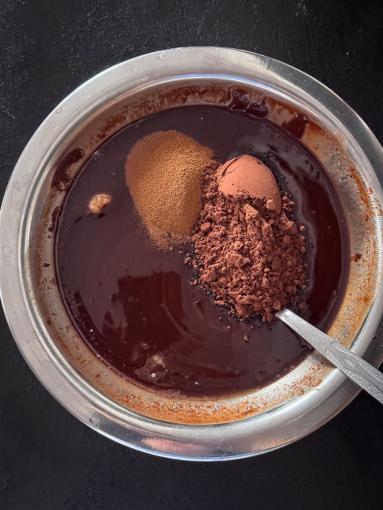 Zdjęcie - Brownie a&rsquo;la Tiramisu - Przepisy kulinarne ze zdjęciami