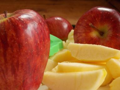 Zdjęcie - Zapiekanka  ryżowa z jabłkami i kokosem - Przepisy kulinarne ze zdjęciami