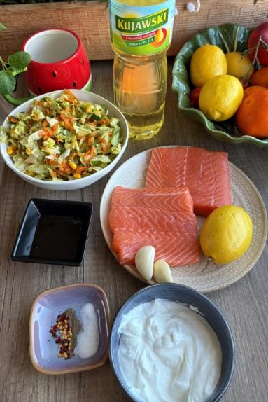 Zdjęcie: Szaszłyki z łososia Zdjęcie - Szaszłyki z łososia - Przepisy kulinarne ze zdjęciami