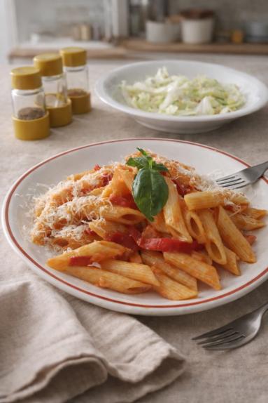 Zdjęcie - Penne all’Arrabbiata - Przepisy kulinarne ze zdjęciami