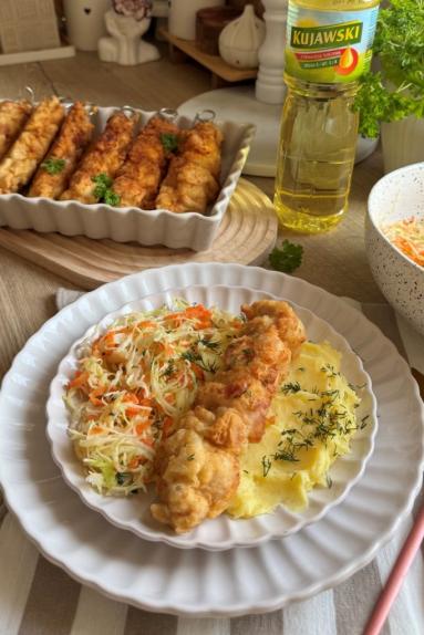 Zdjęcie: Szaszłyki z kurczaka w chrupiącej panierce Zdjęcie - Szaszłyki z kurczaka w chrupiącej panierce - Przepisy kulinarne ze zdjęciami