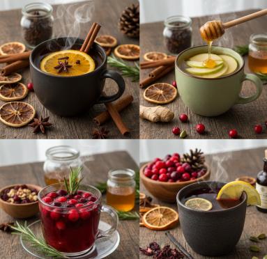 Zdjęcie - Herbaty na zimowe wieczory - Przepisy kulinarne ze zdjęciami