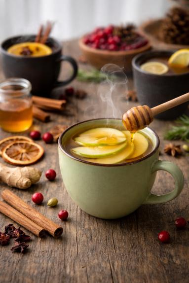 Zdjęcie - Herbaty na zimowe wieczory - Przepisy kulinarne ze zdjęciami