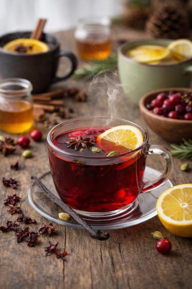 Zdjęcie - Herbaty na zimowe wieczory - Przepisy kulinarne ze zdjęciami