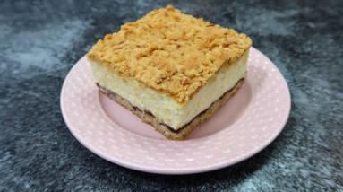Zdjęcie - Sernik na kruchym cieście + film &ndash; Smakowite Dania - Przepisy kulinarne ze zdjęciami