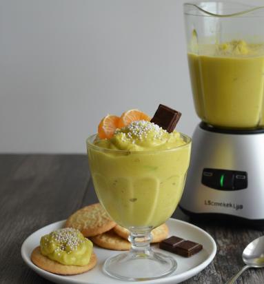 Zdjęcie - Deser z kaszy jaglanej i awokado - Przepisy kulinarne ze zdjęciami