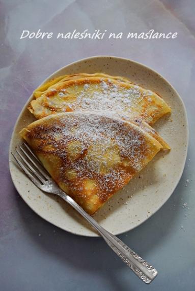 Zdjęcie: Dobre naleśniki na maślance - Napiecyku Zdjęcie - Dobre naleśniki na maślance - Napiecyku - Przepisy kulinarne ze zdjęciami