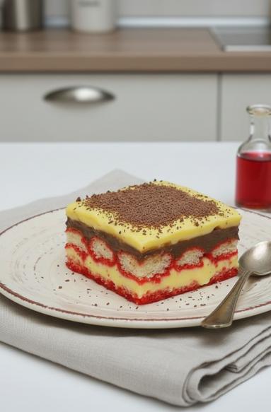 Zdjęcie: Zuppa Inglese / włoski deser Zdjęcie - Zuppa Inglese / włoski deser - Przepisy kulinarne ze zdjęciami