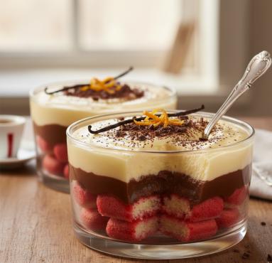 Zdjęcie: Zuppa Inglese / włoski deser Zdjęcie - Zuppa Inglese / włoski deser - Przepisy kulinarne ze zdjęciami