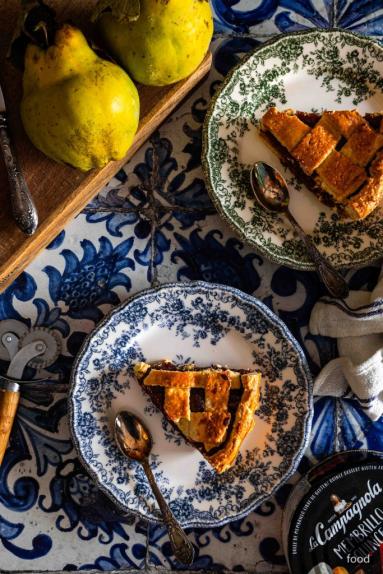 Zdjęcie - Pastafrola de membrillo &ndash; argentyńska tarta z marmoladą&nbsp;z pigwy - Przepisy kulinarne ze zdjęciami