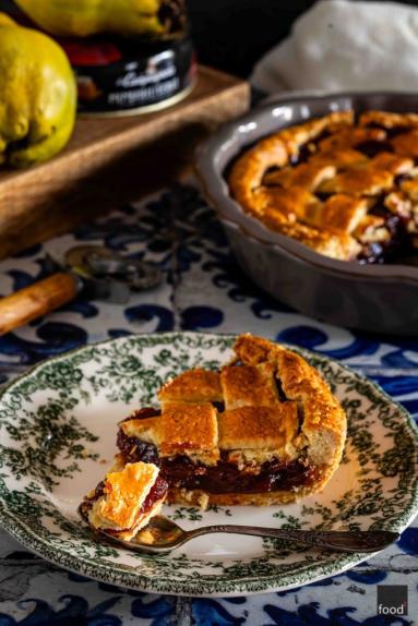 Zdjęcie - Pastafrola de membrillo &ndash; argentyńska tarta z marmoladą&nbsp;z pigwy - Przepisy kulinarne ze zdjęciami