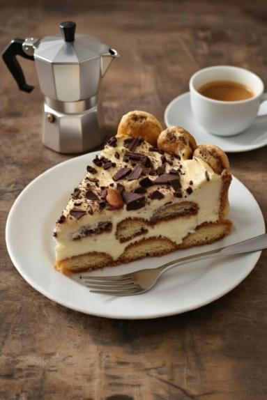 Zdjęcie - Tort Tiramisu /klasyka włoskiej kuchni/ - Przepisy kulinarne ze zdjęciami