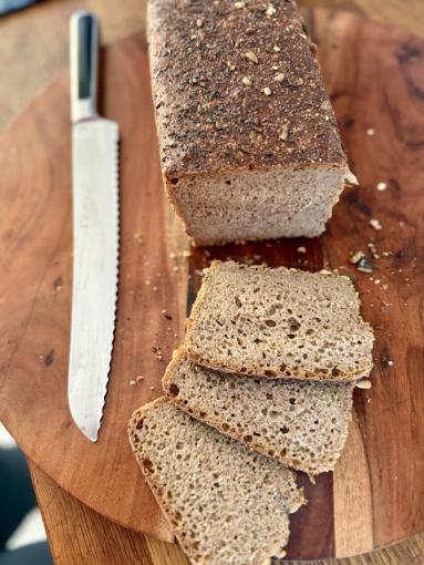 Zdjęcie - Jednofazowy chleb na zakwasie - Przepisy kulinarne ze zdjęciami