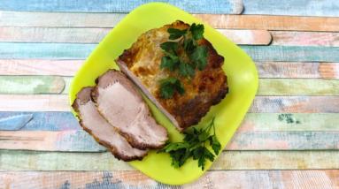 Zdjęcie - Pieczony schab w sosie musztardowo-miodowym + film &ndash; Smakowite Dania - Przepisy kulinarne ze zdjęciami